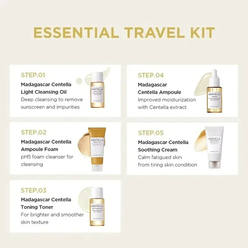 Madagascar Centella Skincare Travel Kit